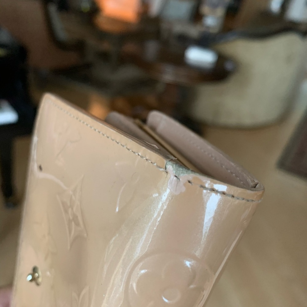 Louis Vuitton Rose Flor Vernis Wallet - Picture 13 of 15